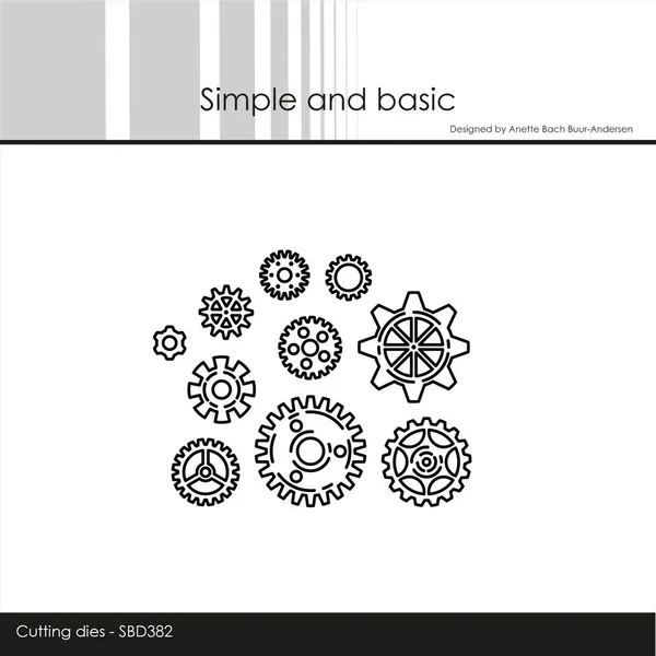 Simple and basic - Dies - SBD382 - Gears