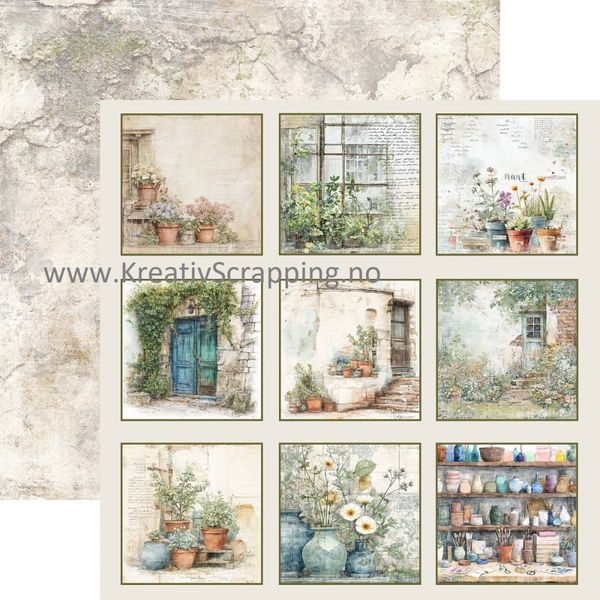 Reprint - 6x6 - RPP119 - The Pottery - Paper Pack