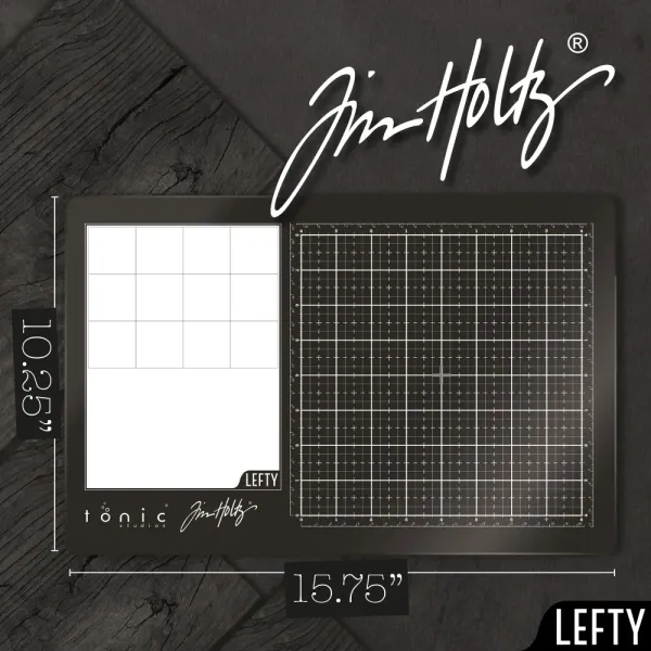 Tim Holtz - 2632E - Travel Glass Mat - 10.25x15.7