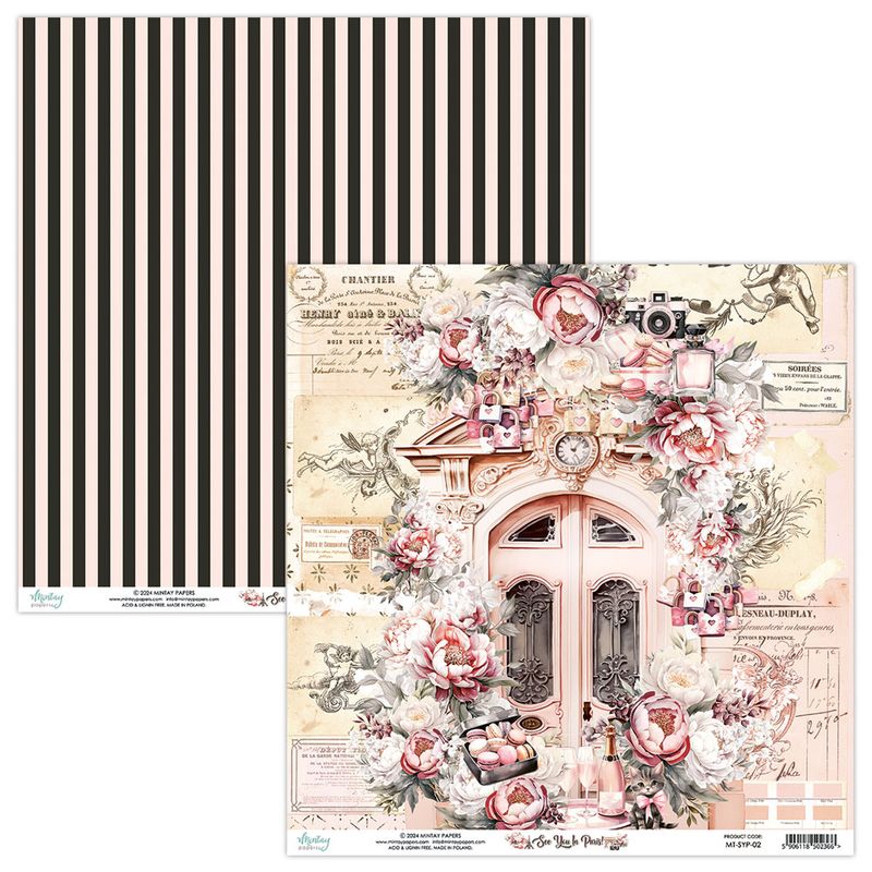 Mintay - SYP - 6x6 Paper Pad - See You In Paris