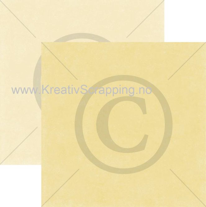 Hovedbilde Papirdesign - 12x12 - PD 00971 - Monokromatisk - Gul