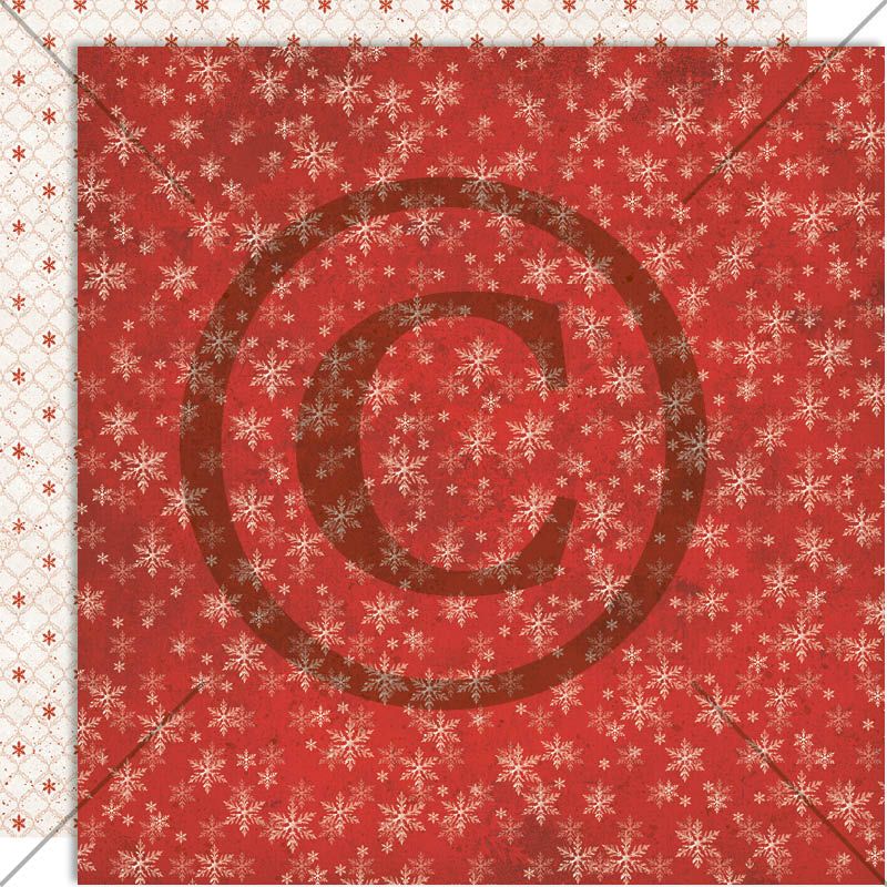 Papirdesign - 12x12 - PD 1724 - Juleminner - Drømmen om julesnø