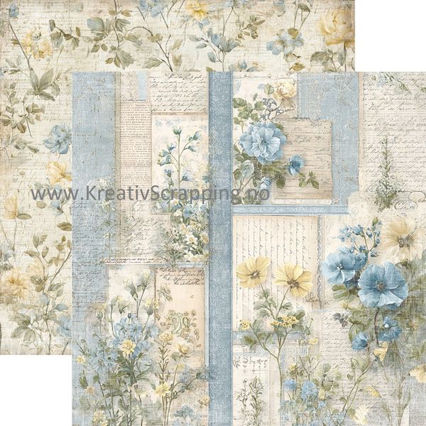 Reprint - 8x8 - RPM079 - Summer Meadow - Paper Pack