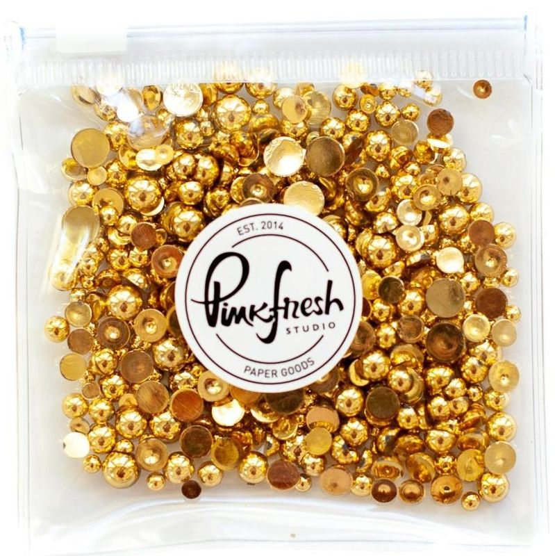 Pinkfresh Studio - Jewel Essentials - Gold