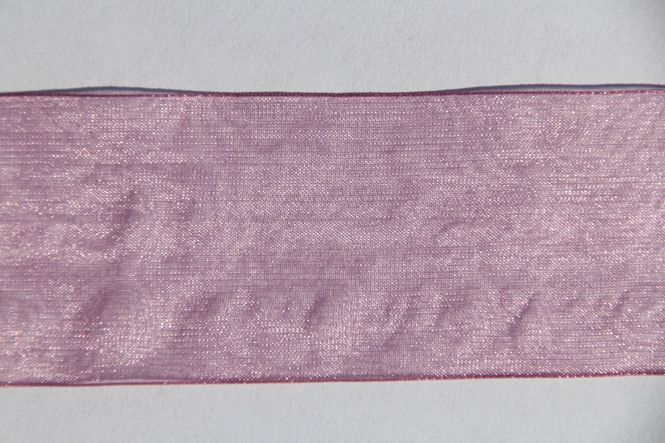 Hovedbilde Organza - 298 - Mørk Gammelrosa - 38 mm - Metervare
