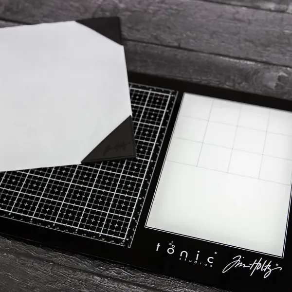 Tim Holtz - 4500E - Travel Media Surface Mat - 10 x 15 inch